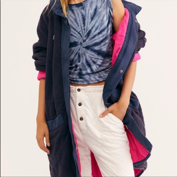 Free People Puffed Out Reversible Dolman Jacket - Picture 16 of 16